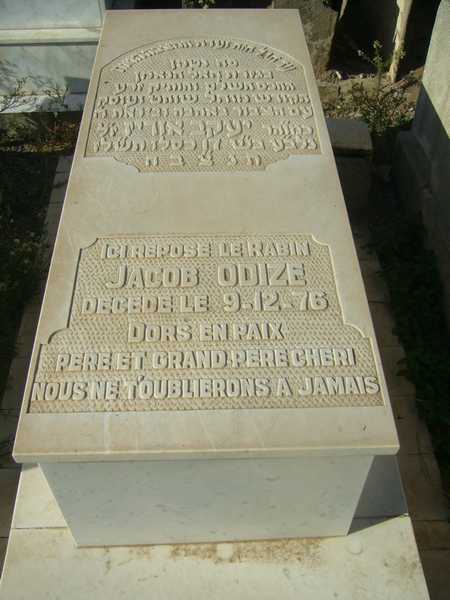 ODIZE JACOB RABBI ODIZE JACOB RABBI