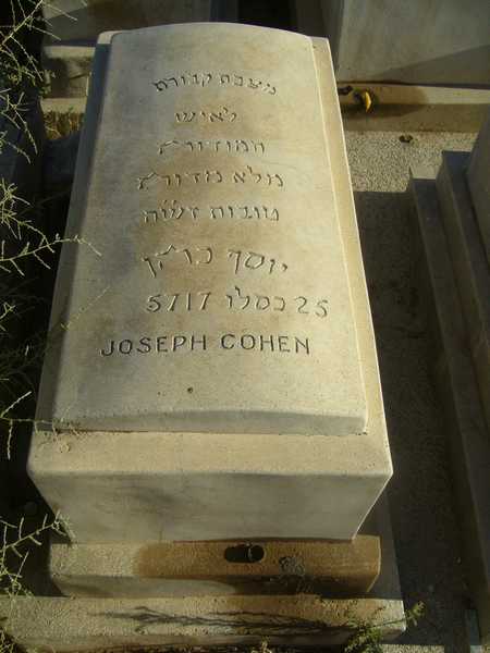 COHEN Joseph COHEN Joseph